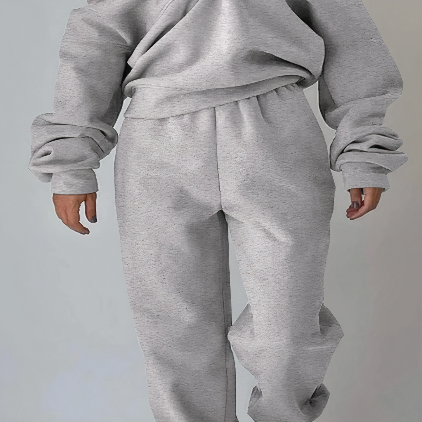 2-Piece Tracksuit Set with Half-Zip for Women