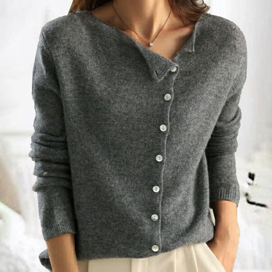 Elegant Women's Cashmere Cardigan