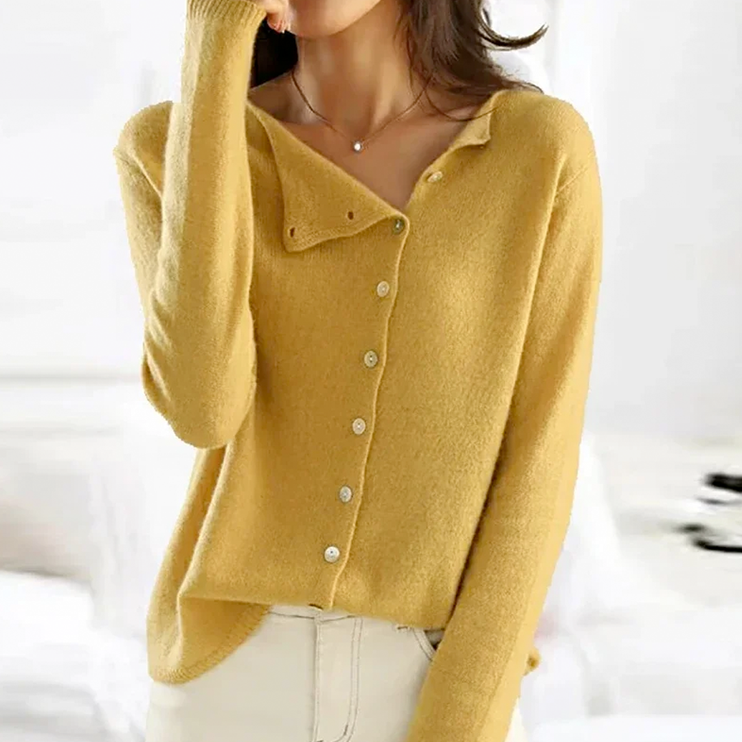 Elegant Women's Cashmere Cardigan