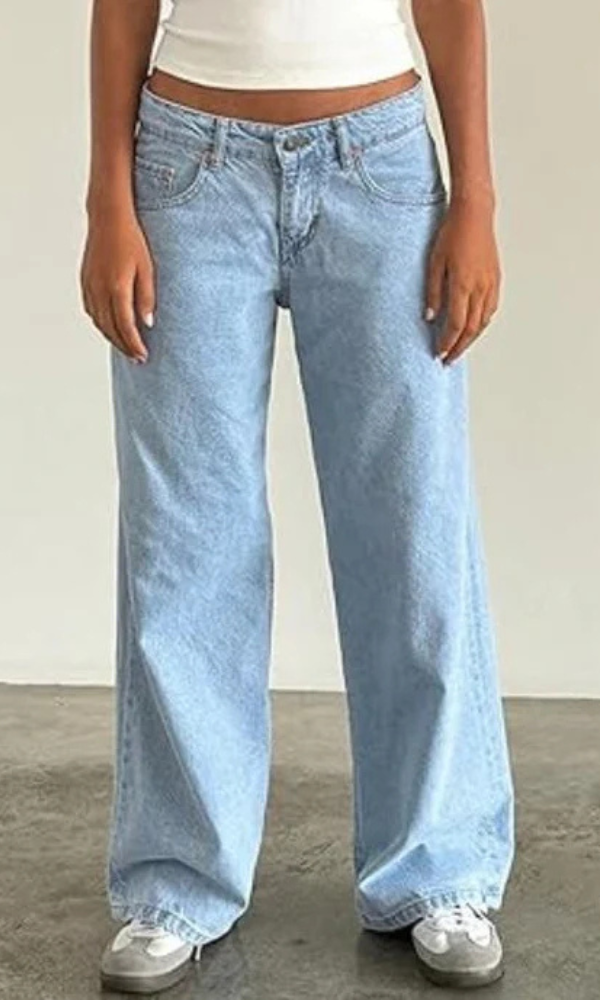Women's Low waist stretch denim jeans