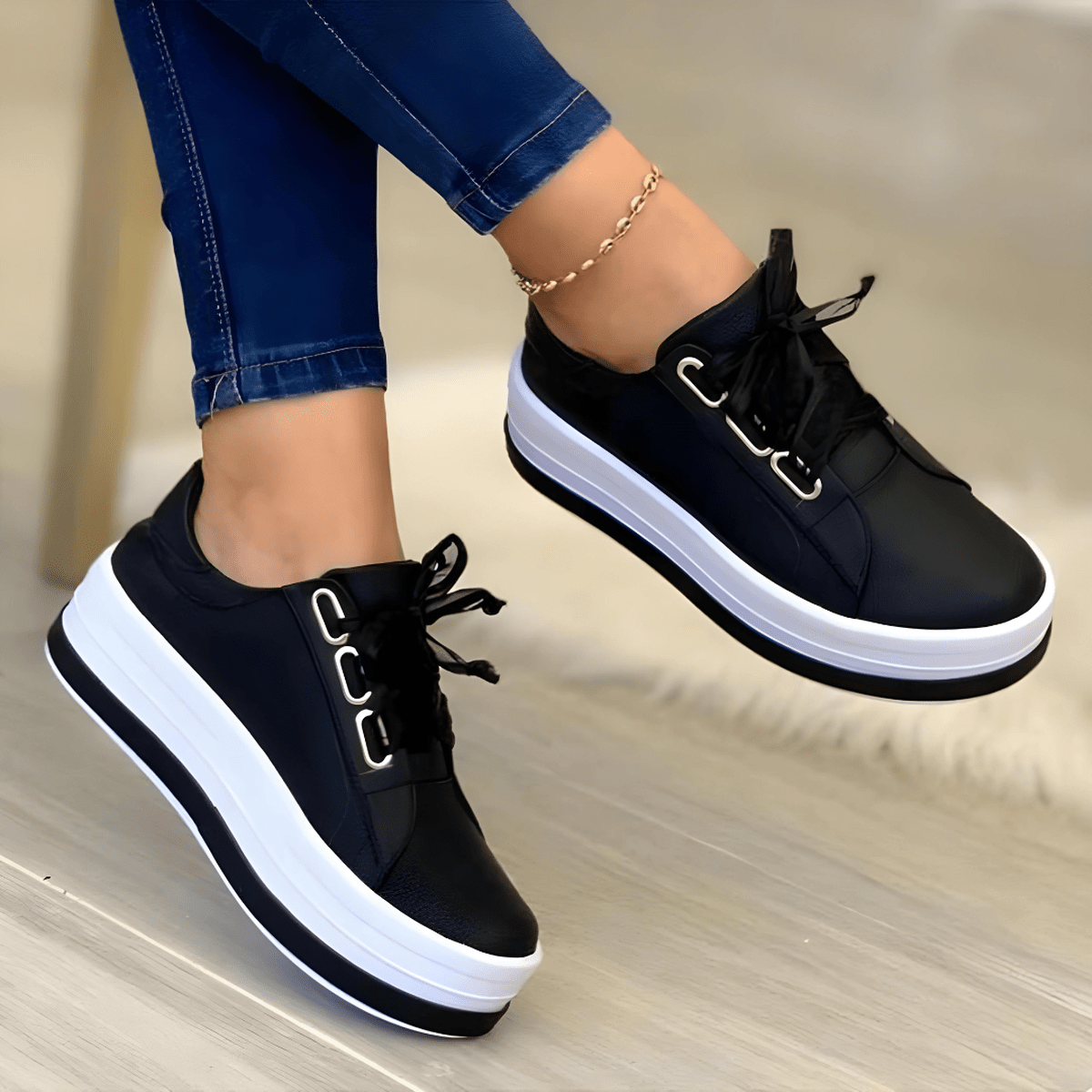 Women's Supportive Shoes With Arch Support And Cushioning