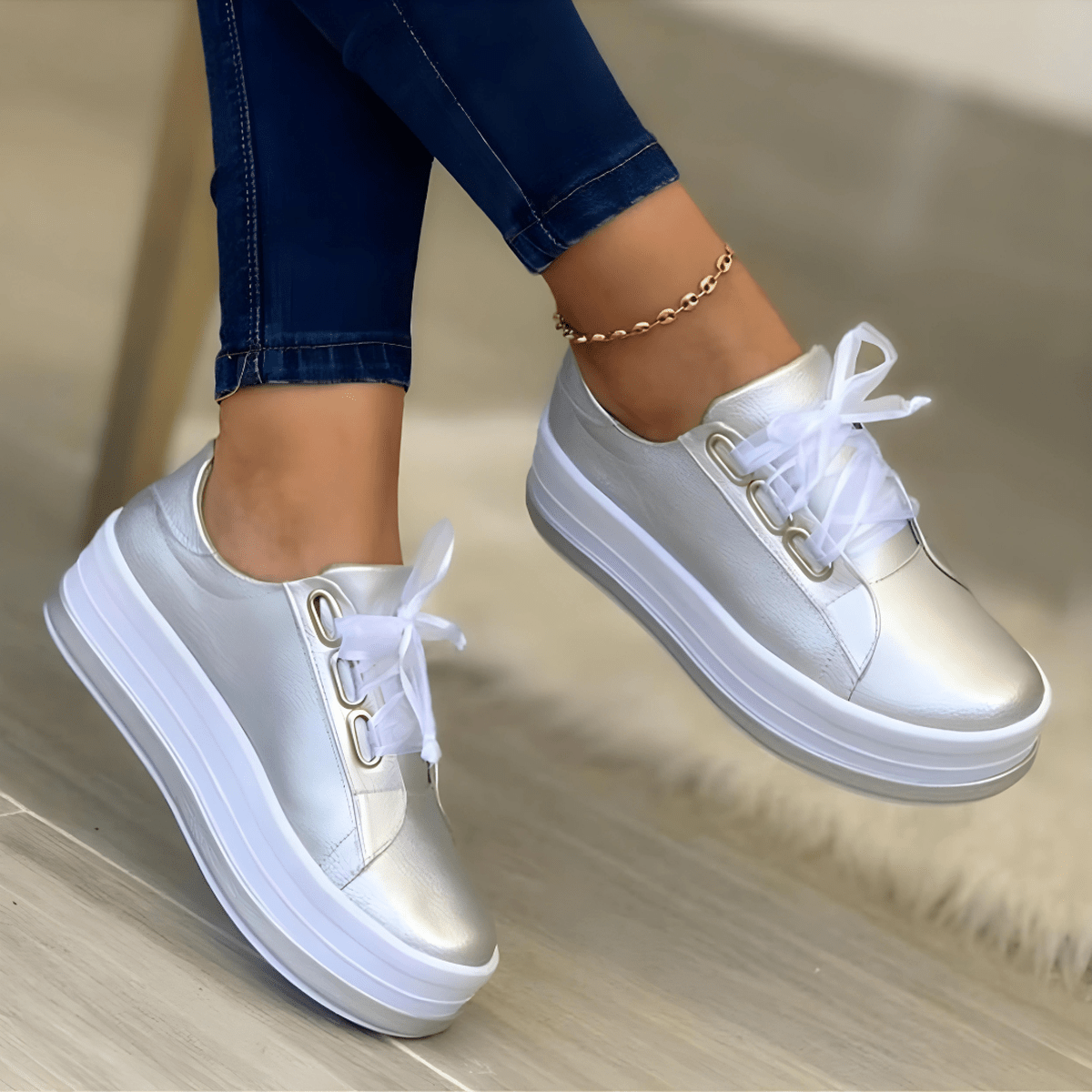 Women's Supportive Shoes With Arch Support And Cushioning