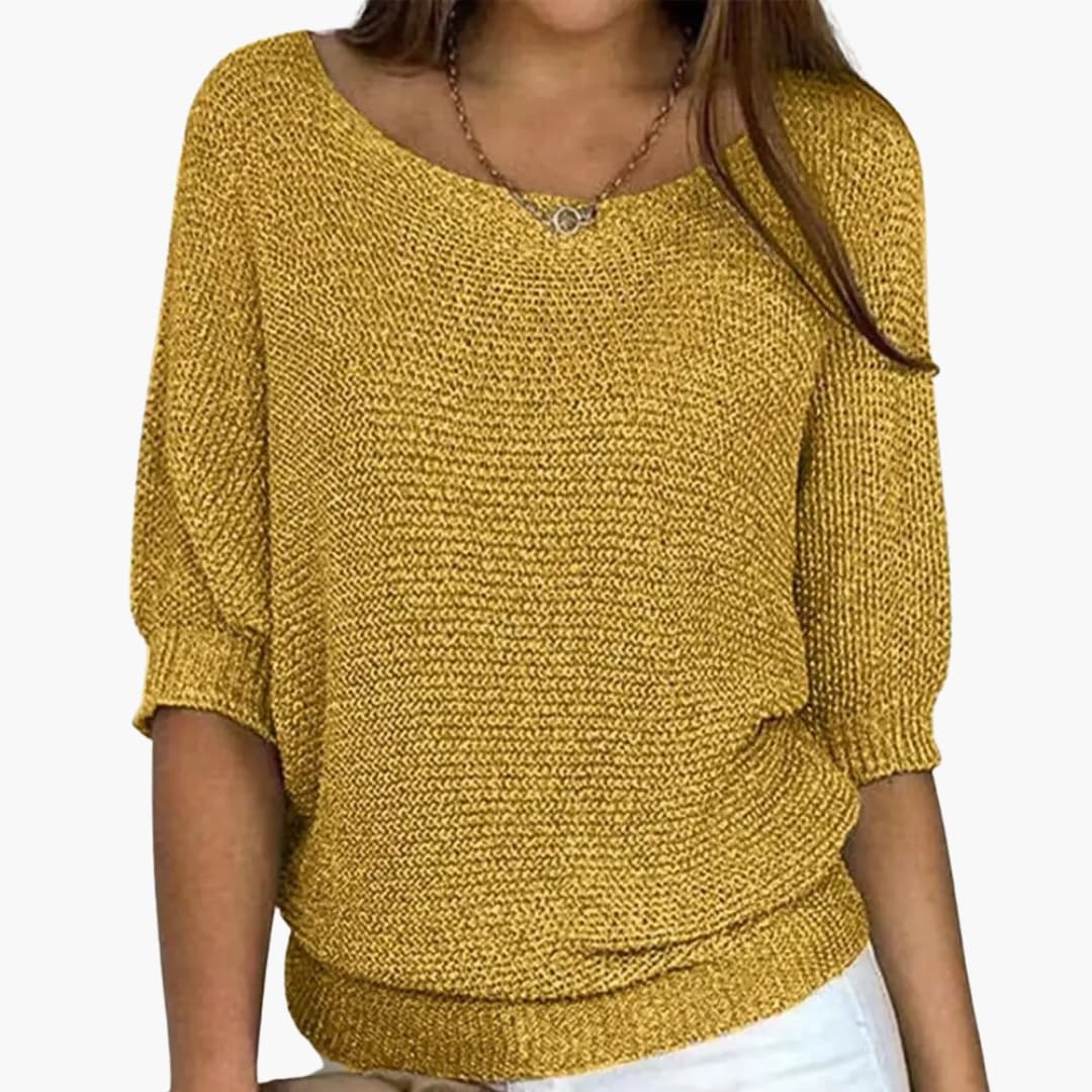 Scoop Neck Blouse for Women